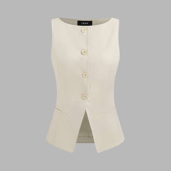 The Jaci Vest - Tan